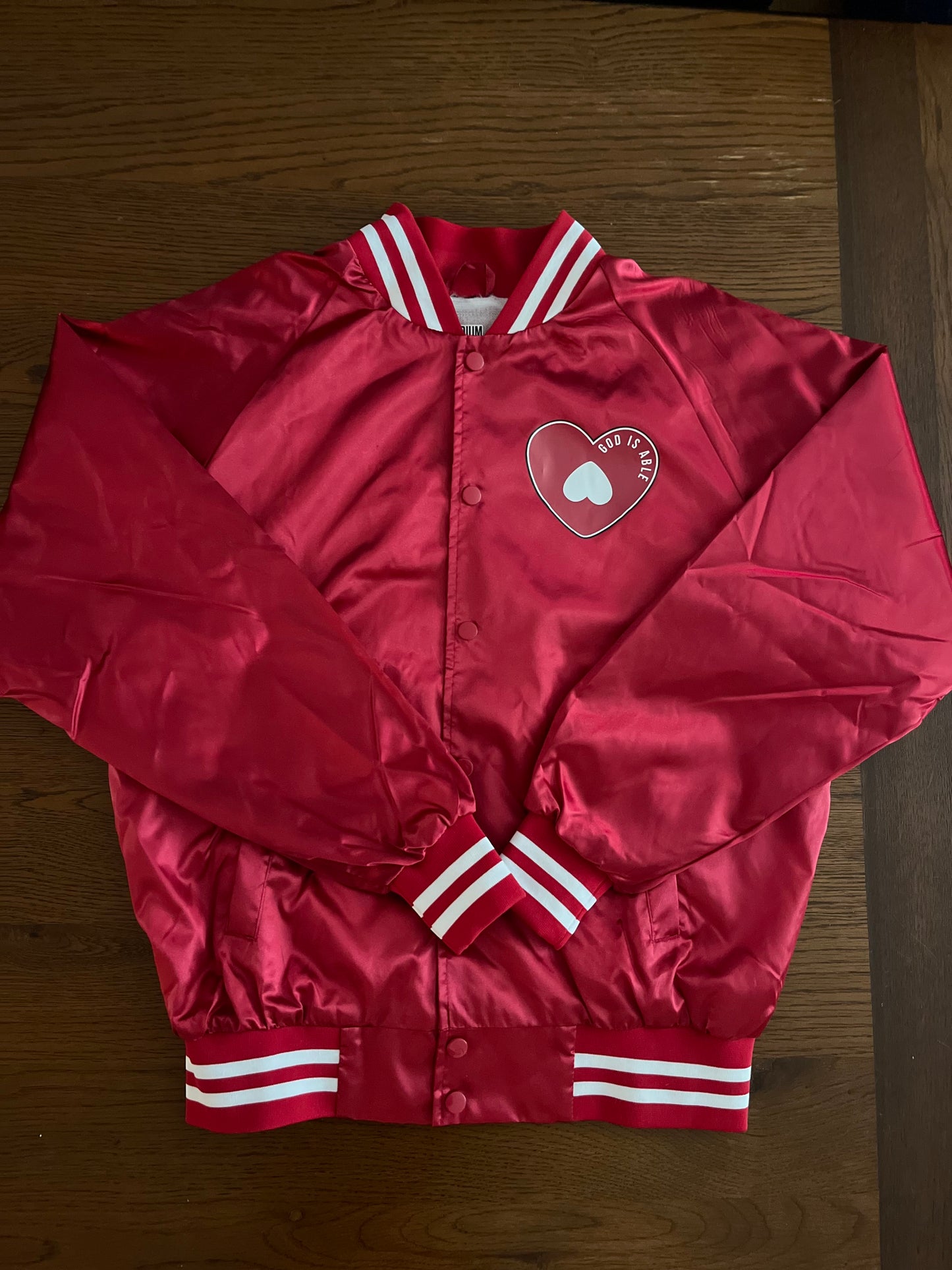 Satin Reds Pray For Your Homies-Jacket